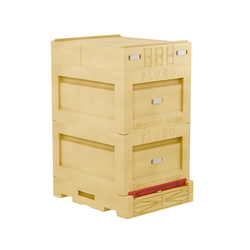 Colmena Langstroth Jumbo (Dadant) de Poliuretano para 10 Cuadros
